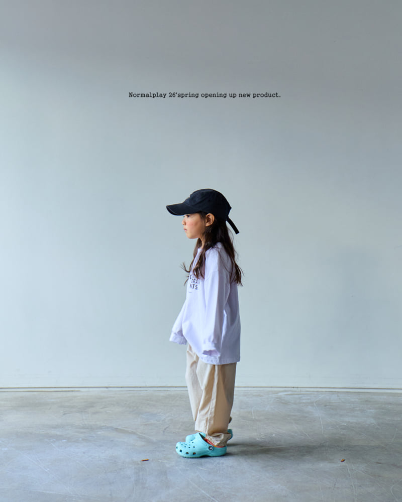 Normalplay - Korean Children Fashion - #stylishchildhood - Font Single Tee - 12