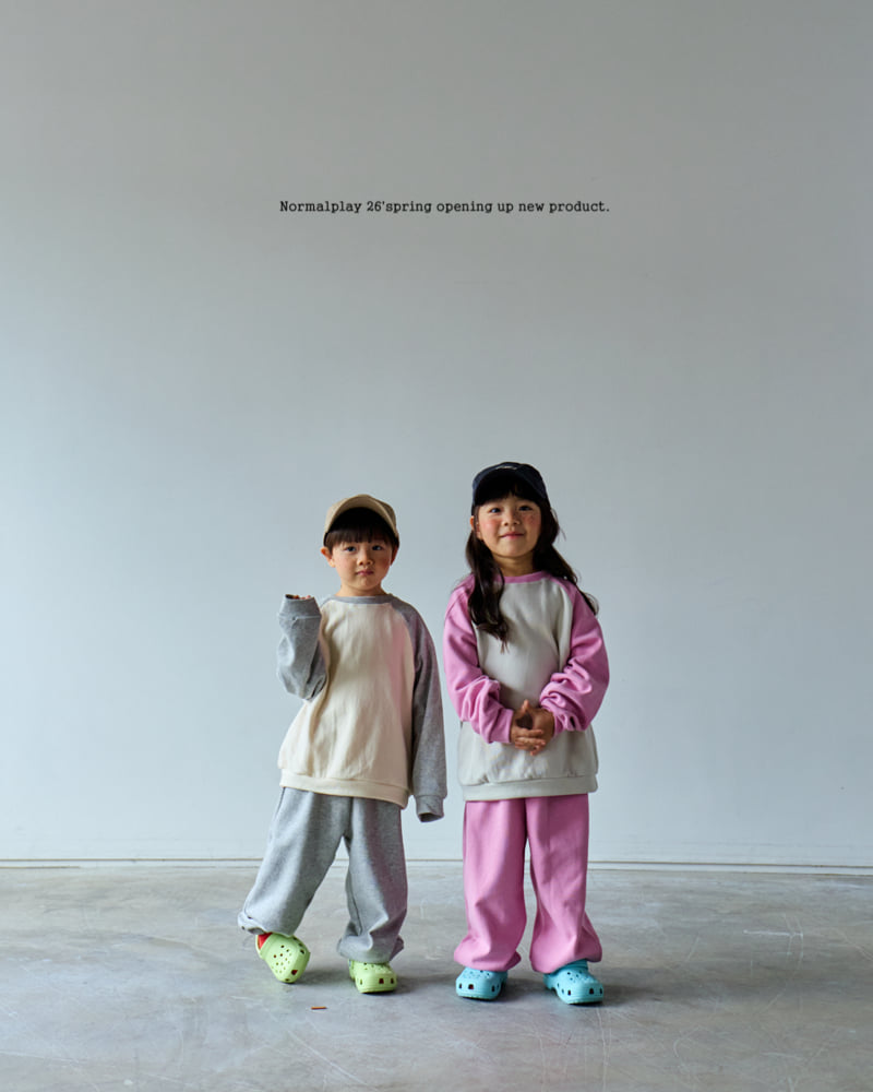 Normalplay - Korean Children Fashion - #toddlerclothing - Daily Raglan Set