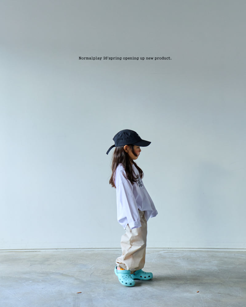 Normalplay - Korean Children Fashion - #toddlerclothing - Font Single Tee - 11