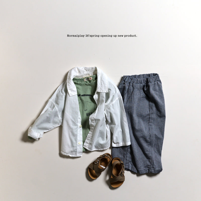 Normalplay - Korean Children Fashion - #toddlerclothing - Horse Single Tee - 8