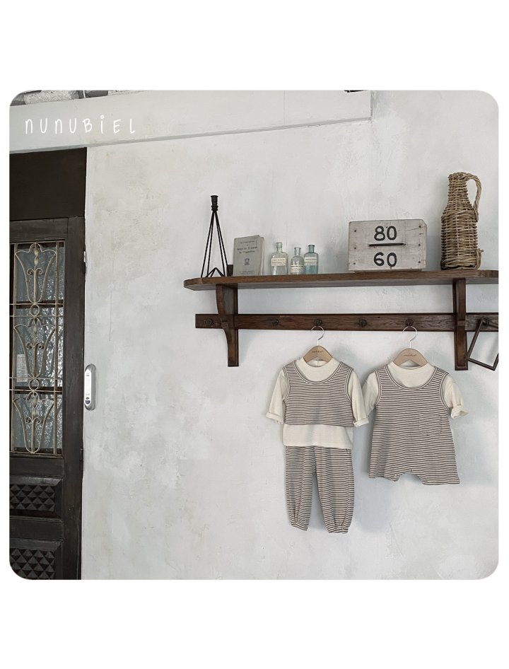 Nunubiel - Korean Baby Fashion - #babyboutique - Waffle Tee - 8