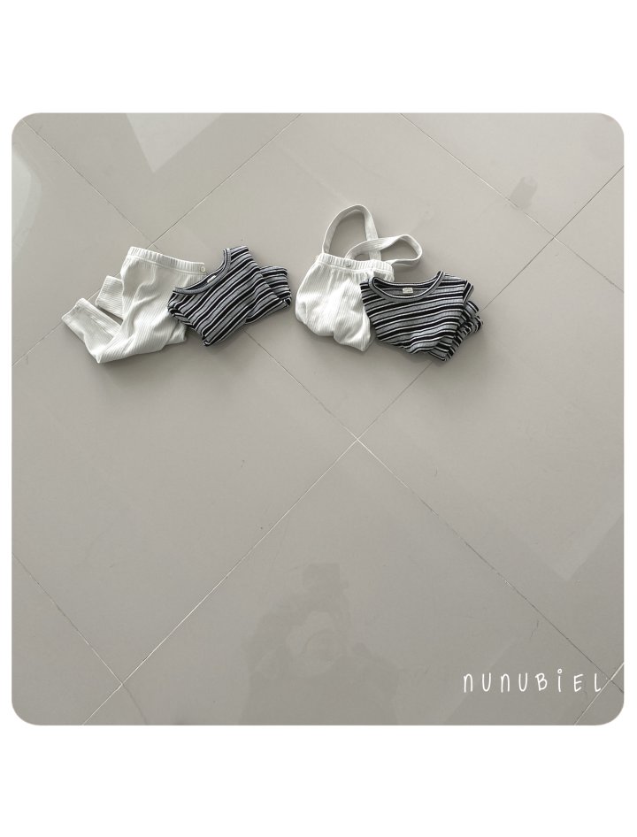 Nunubiel - Korean Baby Fashion - #babyboutique - Bebe Tricolor Tee - 7