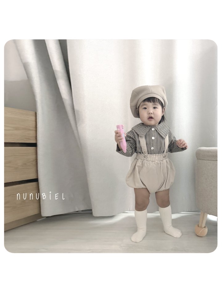 Nunubiel - Korean Baby Fashion - #babyboutique - Bebe Stripe Shirt - 10
