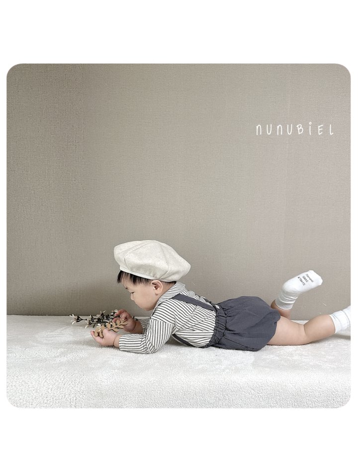 Nunubiel - Korean Baby Fashion - #babyboutique - Bebe Stripe Shirt - 9