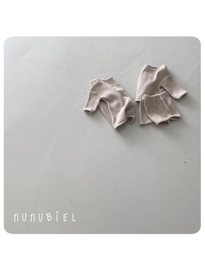 Nunubiel - Korean Baby Fashion - #babyboutique - Crop Set - 3