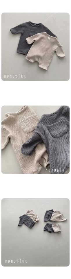 Nunubiel - Korean Baby Fashion - #babyboutique - Bebe Crop Suit - 2