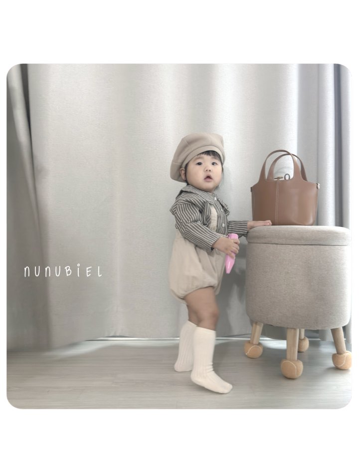 Nunubiel - Korean Baby Fashion - #babyboutiqueclothing - Bebe Stripe Shirt - 11