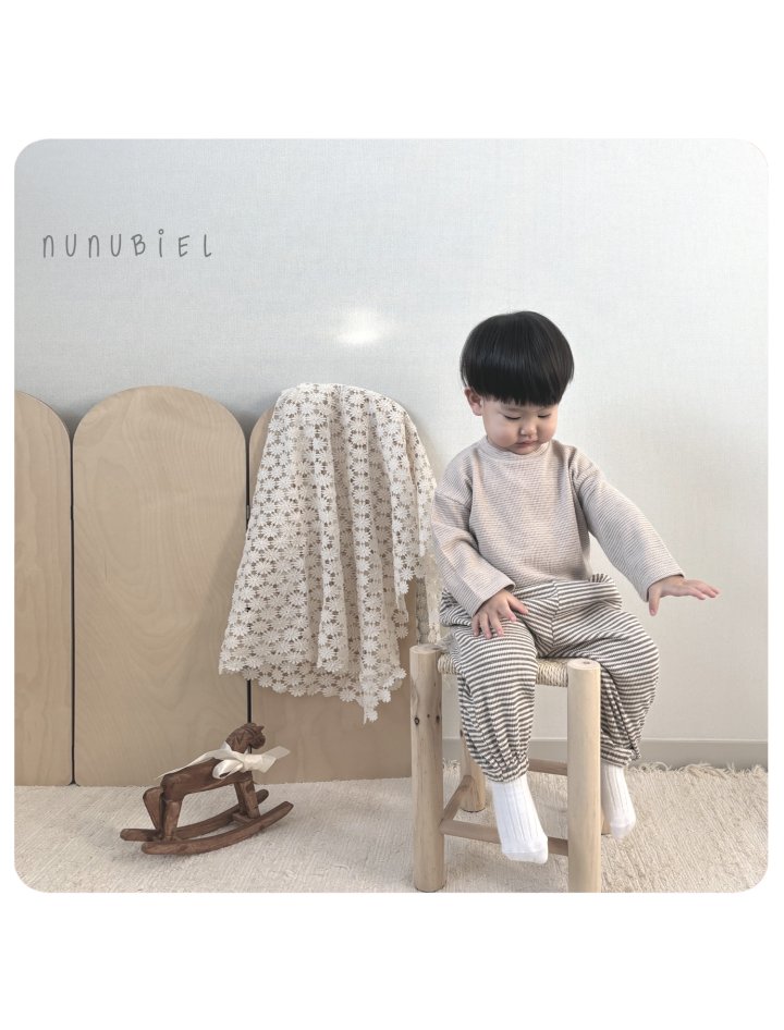 Nunubiel - Korean Baby Fashion - #babyclothing - Waffle Tee - 11