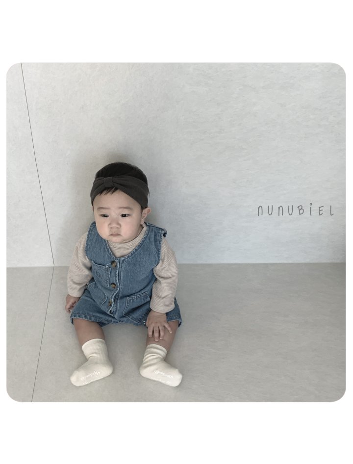 Nunubiel - Korean Baby Fashion - #babyclothing - Bebe Waffle Tee - 10
