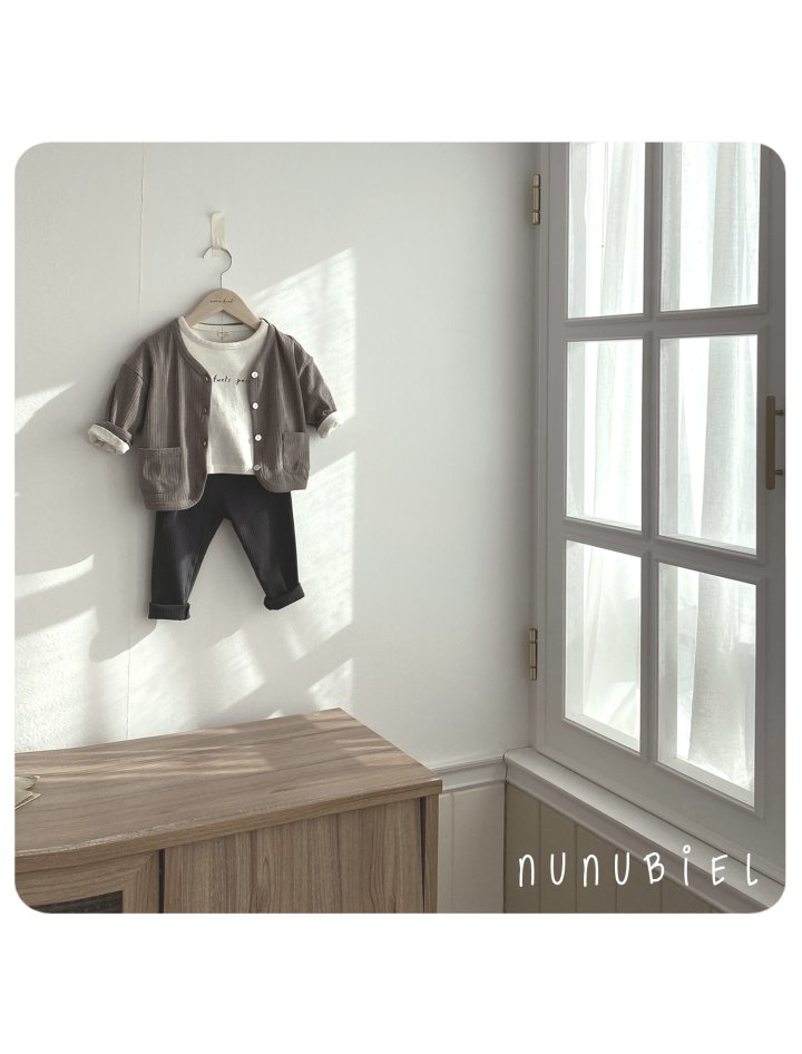 Nunubiel - Korean Baby Fashion - #babyboutiqueclothing - Air Cardigan - 4