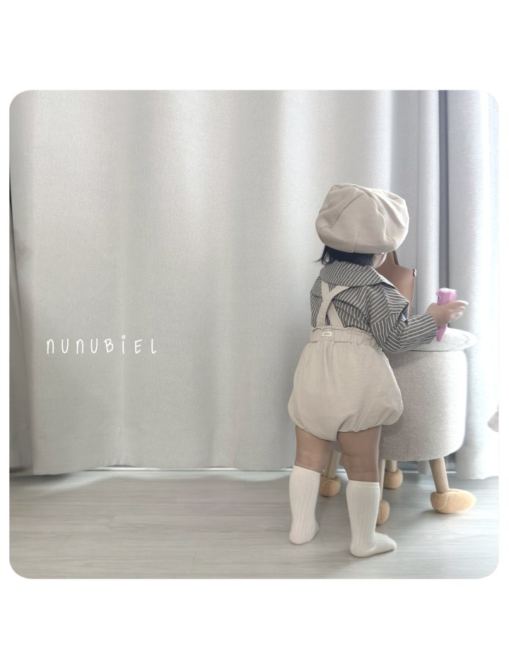 Nunubiel - Korean Baby Fashion - #babyclothing - Bebe Stripe Shirt - 12