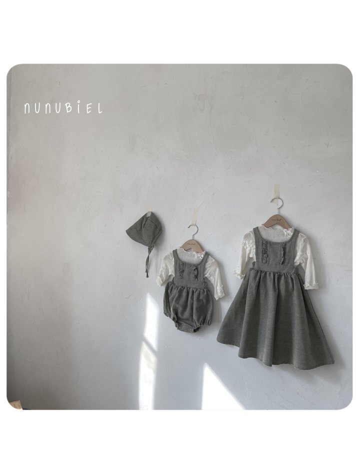 Nunubiel - Korean Baby Fashion - #babyclothing - Twill One-piece - 5
