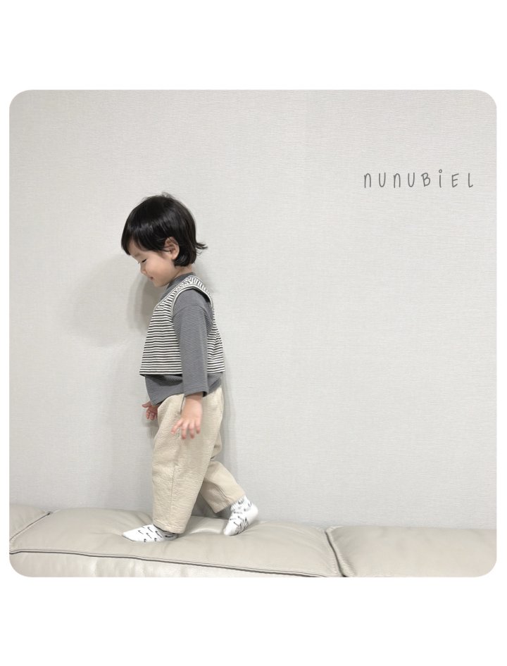Nunubiel - Korean Baby Fashion - #babyfashion - Stripe Vest - 10