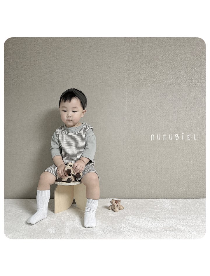 Nunubiel - Korean Baby Fashion - #babyfashion - Bebe Stripe Suit - 8