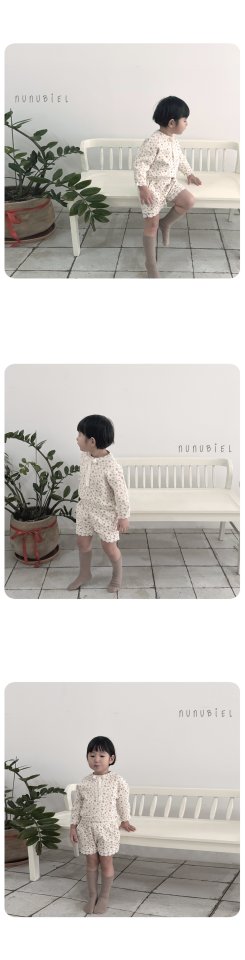 Nunubiel - Korean Baby Fashion - #babyfashion - Rose Set - 7