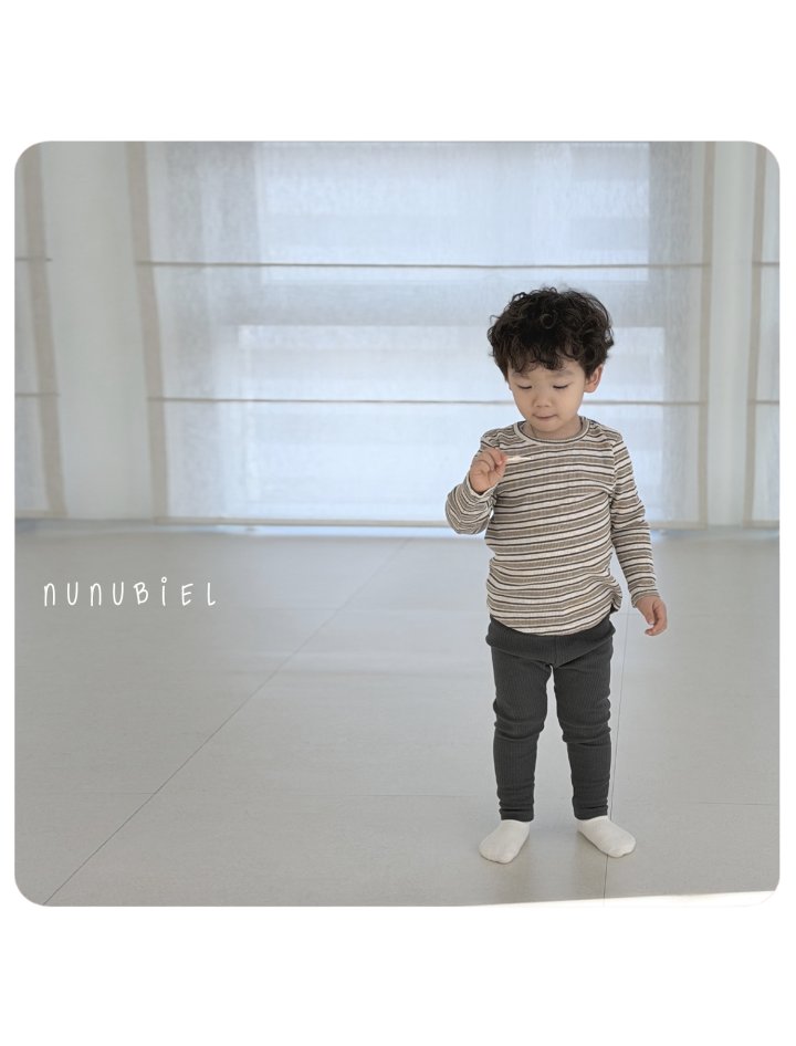 Nunubiel - Korean Baby Fashion - #babyfashion - Tricolor Tee - 11