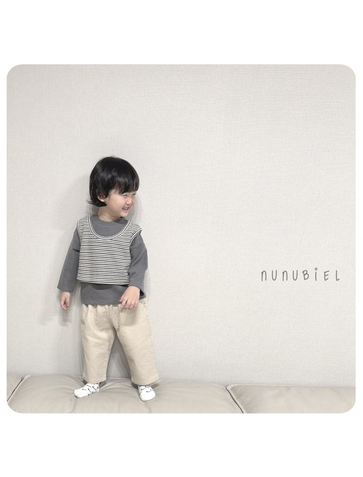 Nunubiel - Korean Baby Fashion - #babyfever - Stripe Vest - 11