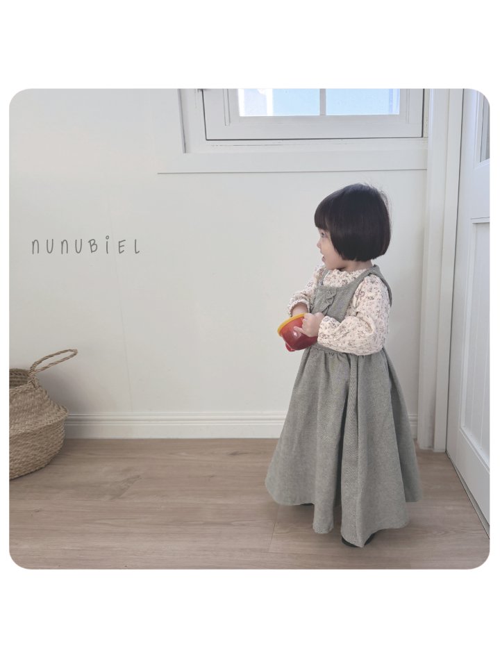 Nunubiel - Korean Baby Fashion - #babyfever - Twill One-piece - 7