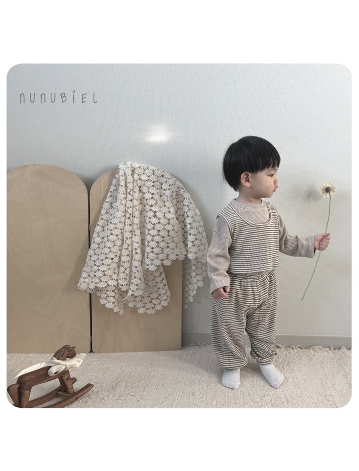 Nunubiel - Korean Baby Fashion - #babygirlfashion - Stripe Pants - 11