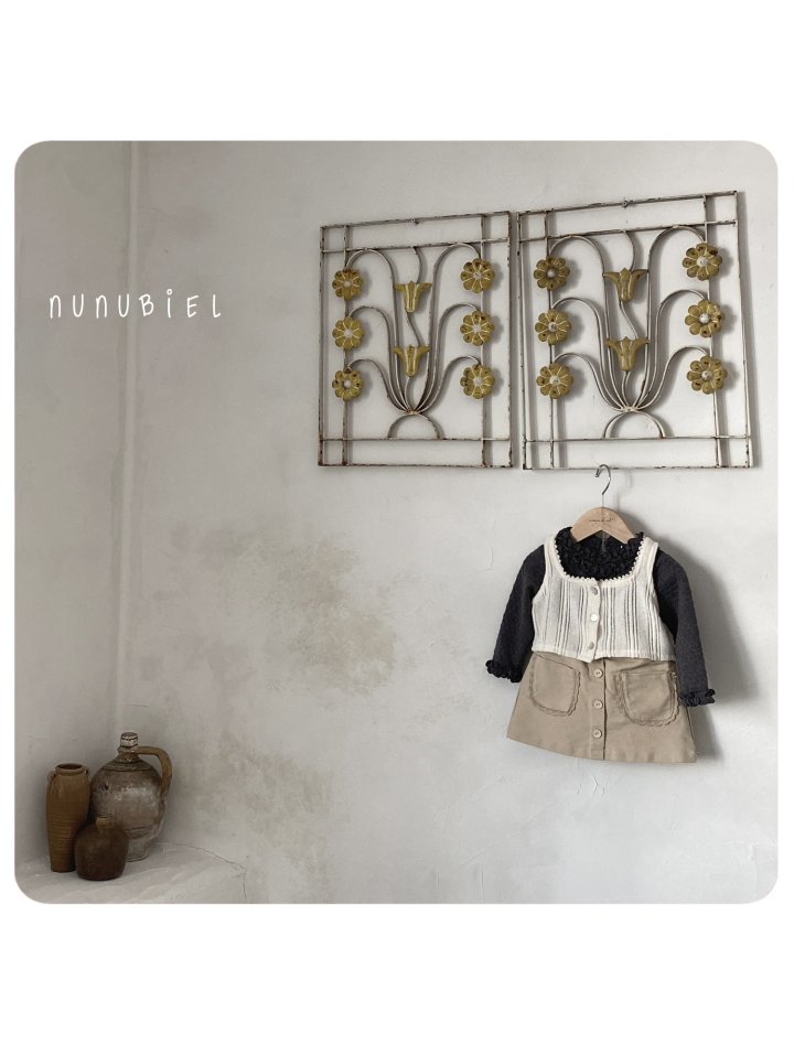Nunubiel - Korean Baby Fashion - #babygirlfashion - Square Vest - 6