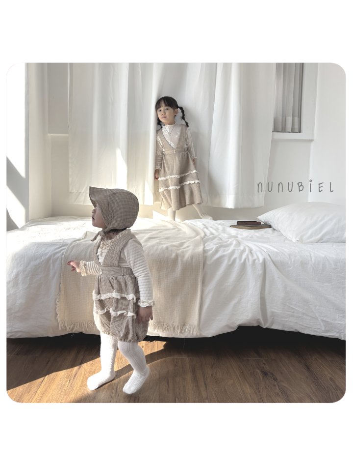 Nunubiel - Korean Baby Fashion - #babylifestyle - Gingham One-piece - 11