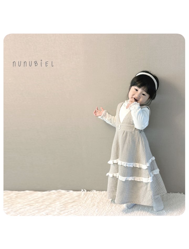 Nunubiel - Korean Baby Fashion - #babyoninstagram - Gingham One-piece - 12