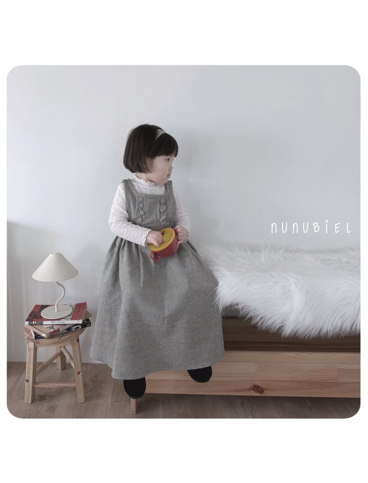 Nunubiel - Korean Baby Fashion - #babyootd - Twill One-piece - 11