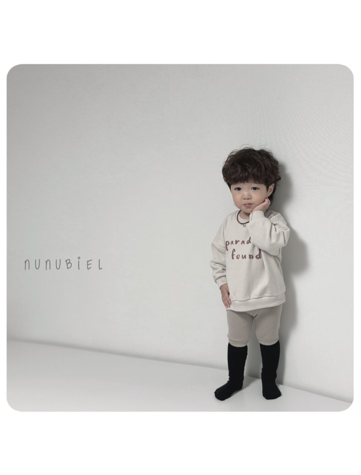 Nunubiel - Korean Baby Fashion - #babyootd - Pound Sweatshirt - 9