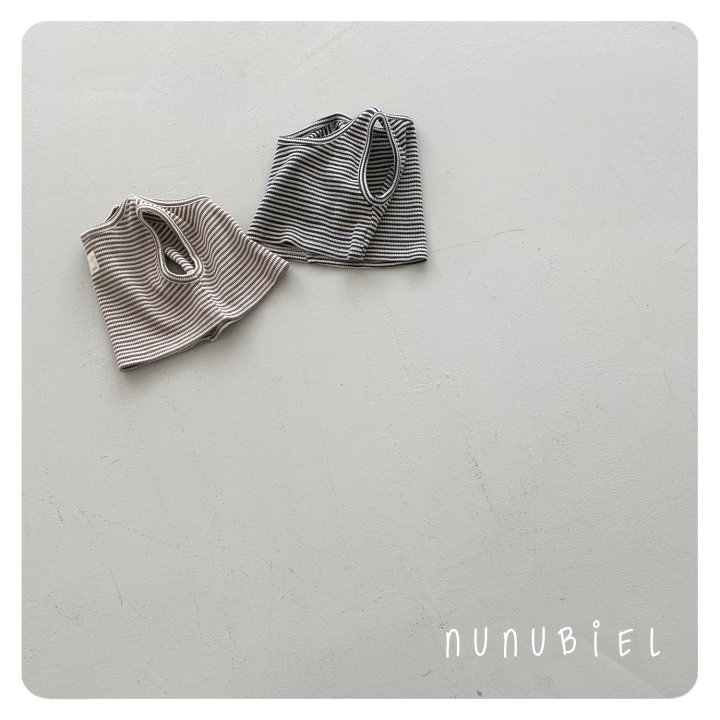 Nunubiel - Korean Baby Fashion - #babyoutfit - Stripe Vest
