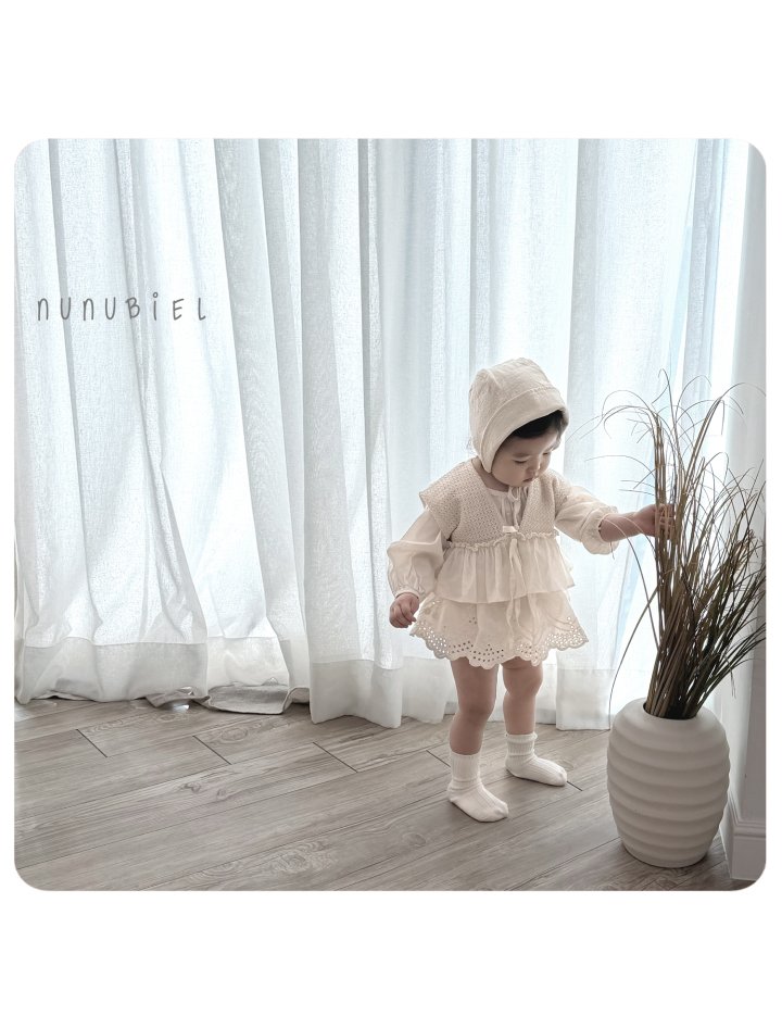 Nunubiel - Korean Baby Fashion - #babyoutfit - Bebe Zinnia Suit - 11