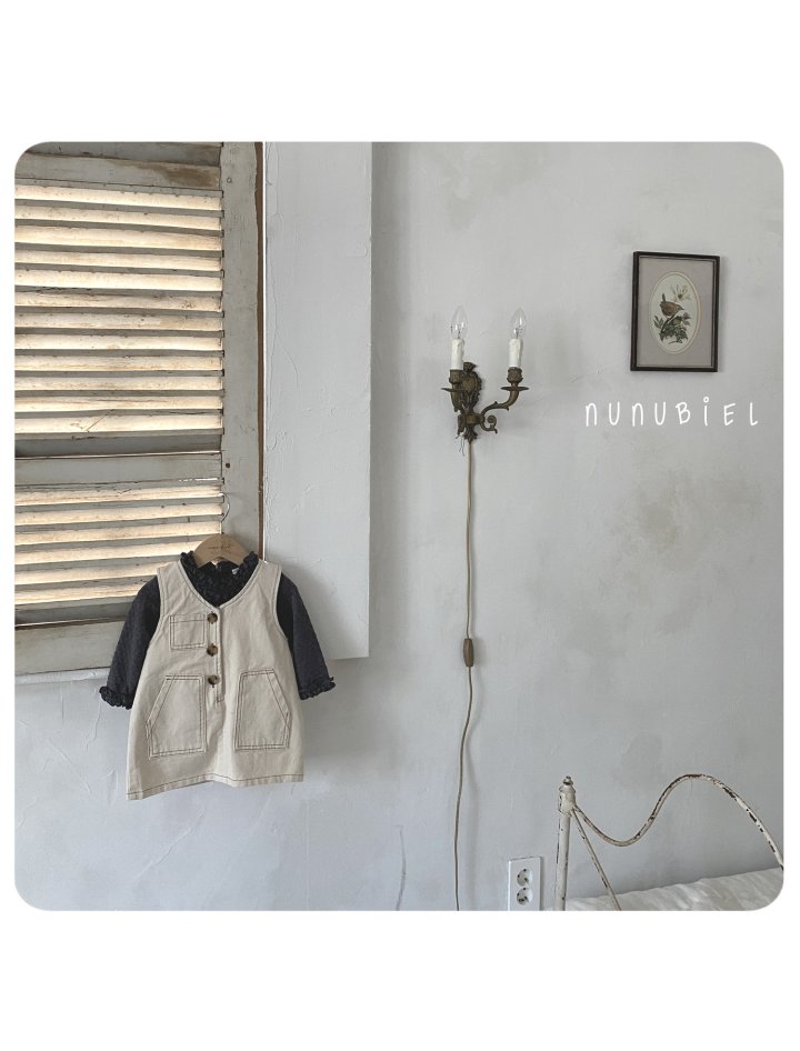 Nunubiel - Korean Baby Fashion - #babyootd - Denim One-piece - 4