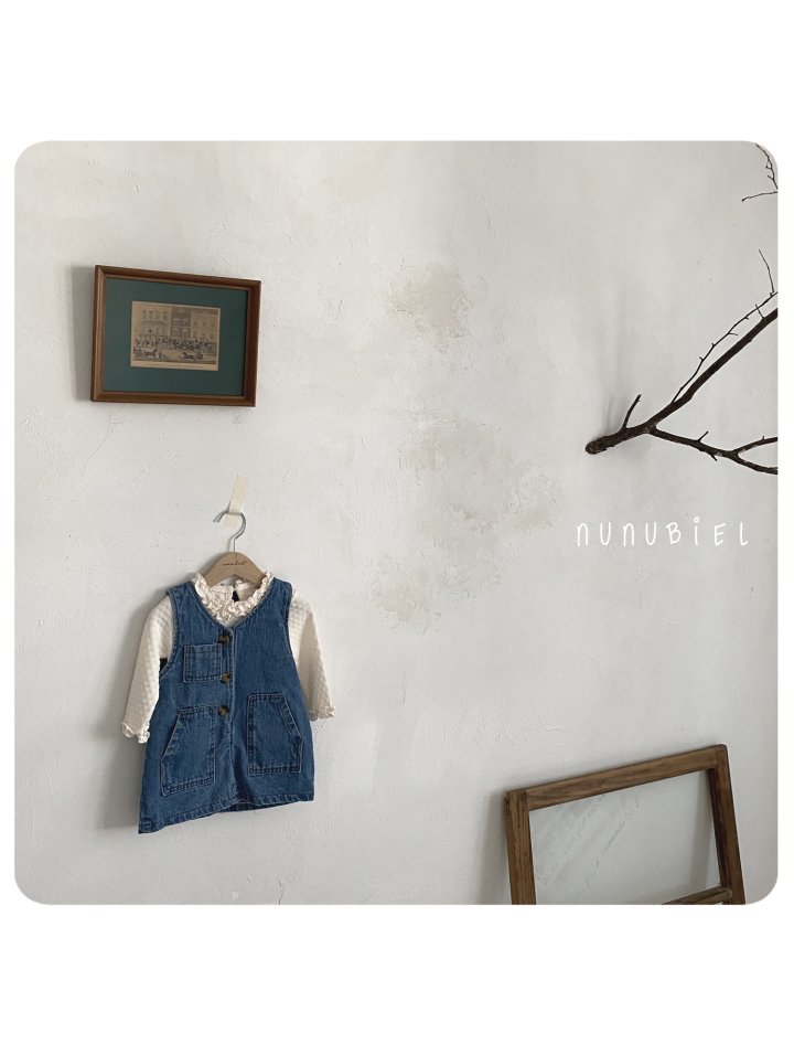 Nunubiel - Korean Baby Fashion - #babyoutfit - Denim One-piece - 5