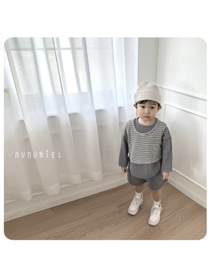 Nunubiel - Korean Baby Fashion - #babyoutfit - Crop Set - 12