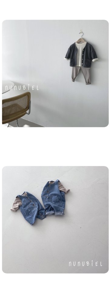 Nunubiel - Korean Baby Fashion - #babywear - Waffle Tee - 5