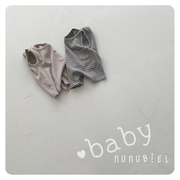 Nunubiel - Korean Baby Fashion - #babywear - Bebe Stripe Suit
