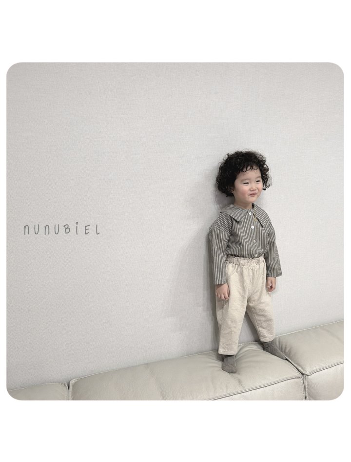 Nunubiel - Korean Baby Fashion - #babywear - Stripe Shirt - 7