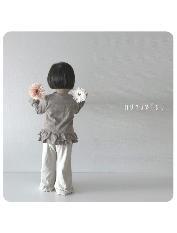 Nunubiel - Korean Baby Fashion - #onlinebabyboutique - Eyelet Set - 12