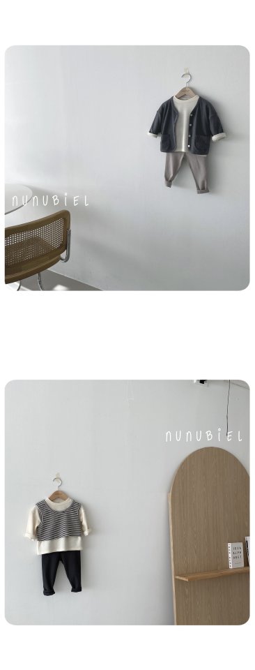 Nunubiel - Korean Baby Fashion - #onlinebabyshop - Waffle Tee - 7