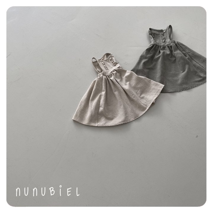 Nunubiel - Korean Baby Fashion - #onlinebabyshop - Twill One-piece