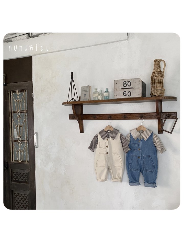 Nunubiel - Korean Baby Fashion - #onlinebabyshop - Denim Jumpsuit - 7