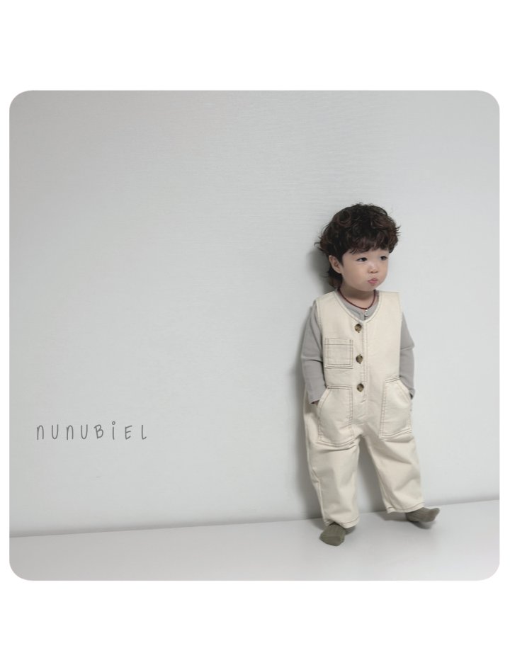 Nunubiel - Korean Baby Fashion - #smilingbaby - Denim Jumpsuit - 8