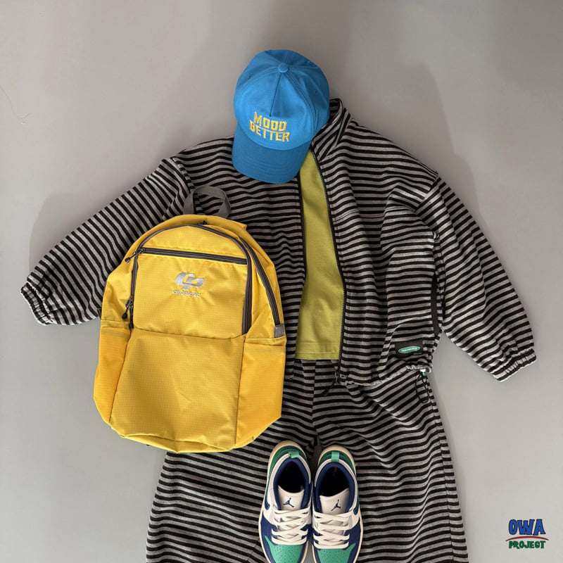 O Wa - Korean Children Fashion - #childofig - Stripe Jacket - 5
