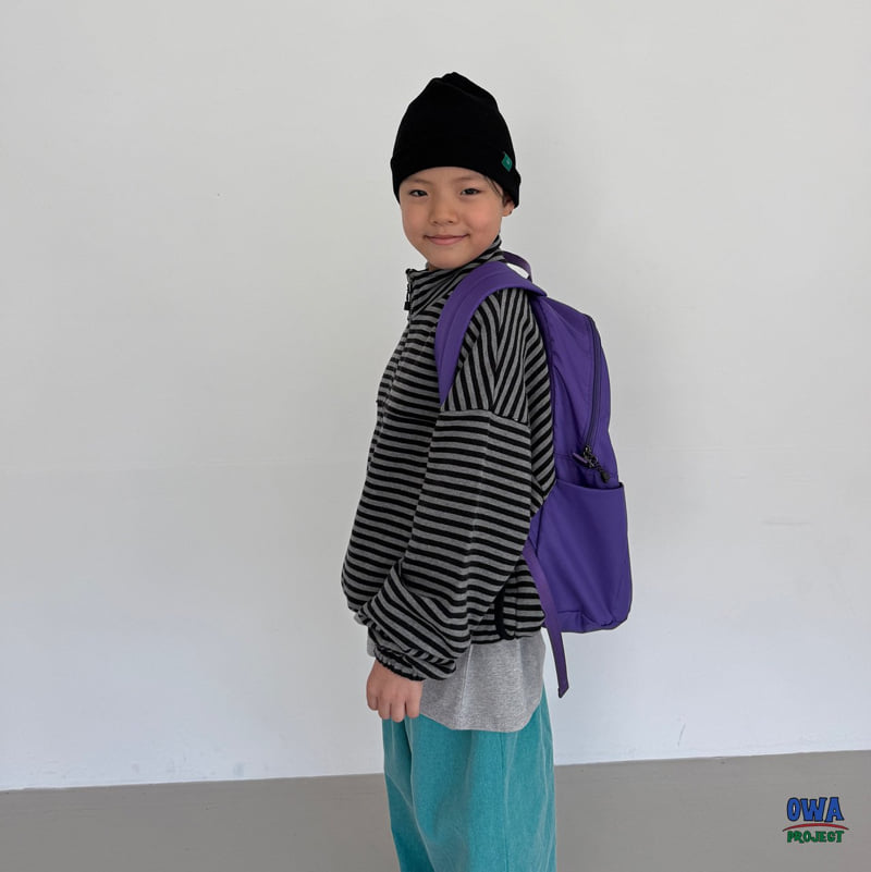O Wa - Korean Children Fashion - #childrensboutique - Stripe Jacket - 6