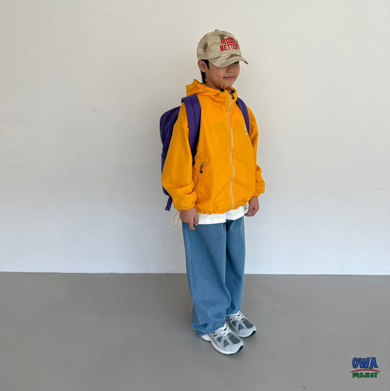 O Wa - Korean Children Fashion - #designkidswear - Balloon Denim Pants - 10