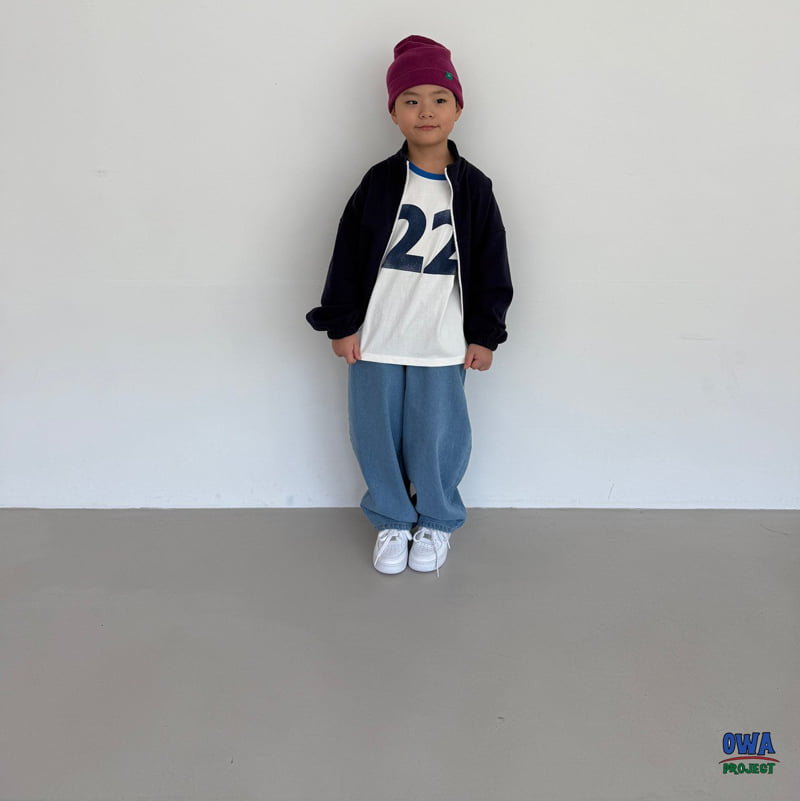 O Wa - Korean Children Fashion - #discoveringself - Balloon Denim Pants - 11