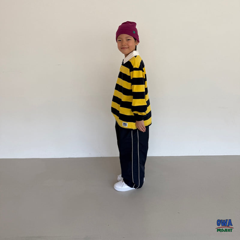 O Wa - Korean Children Fashion - #discoveringself - Rugby Collar Tee - 6
