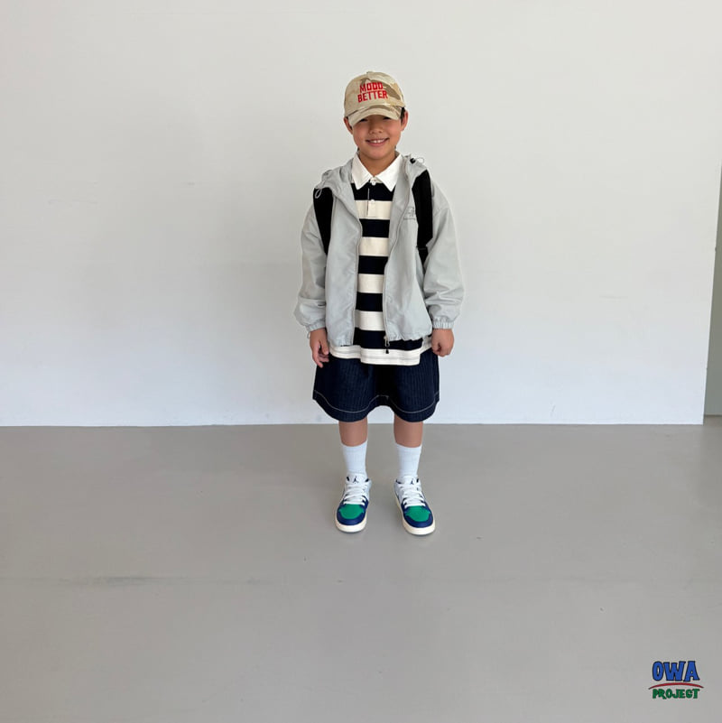 O Wa - Korean Children Fashion - #kidsshorts - Herringbone Pants - 12