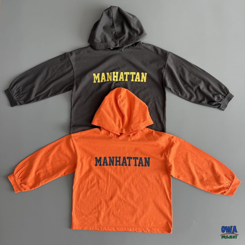 O Wa - Korean Children Fashion - #kidsshorts - Manhattan Hoodie