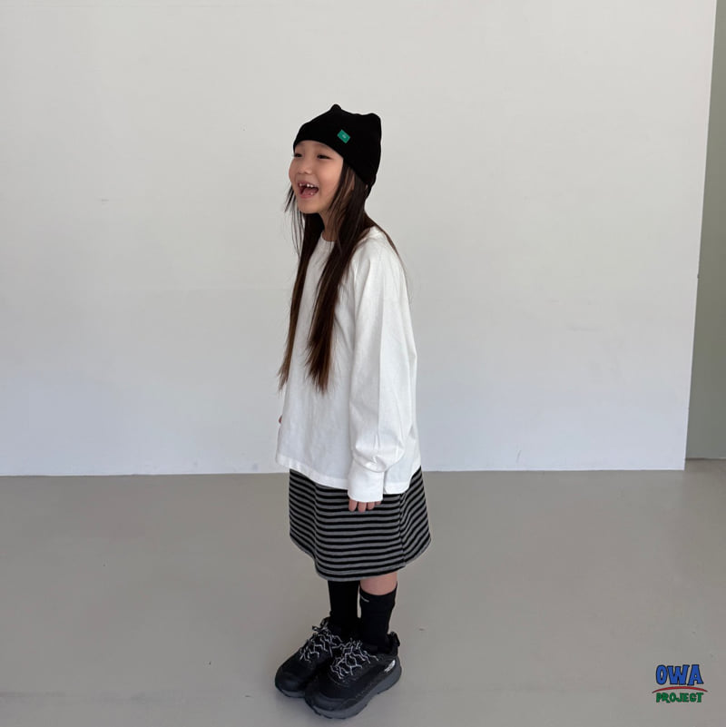 O Wa - Korean Children Fashion - #kidsstore - Basic Skirt - 8