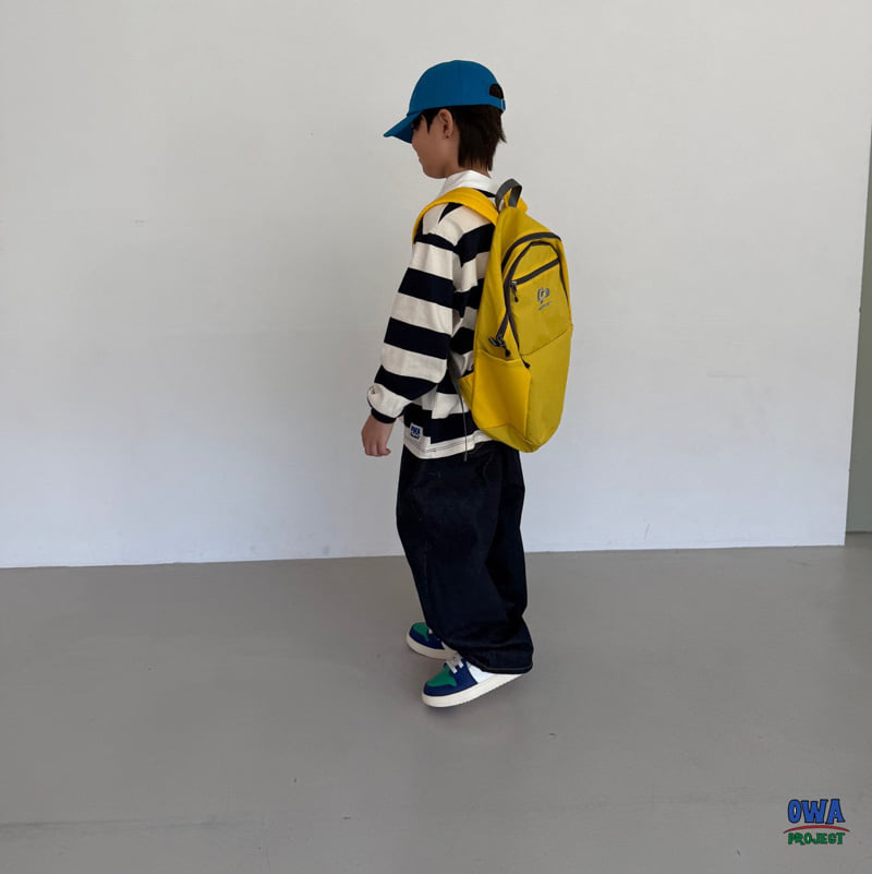 O Wa - Korean Children Fashion - #kidzfashiontrend - Rugby Collar Tee - 10